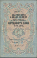 Bulgaria / Bulgarien: 50 Silver Leva ND(1904) With Signatures: Chakalov & Venkov, P.4b, Nice And Attractive Note Wit - Bulgaria