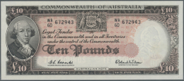 Australia / Australien: 10 Pounds ND(1960-65) P. 36a, Rare Condition: UNC. - Autres & Non Classés