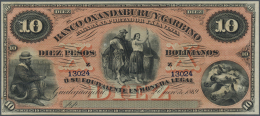 Argentina / Argentinien:  Banco Oxandaburu Y Garbino 10 Bolivianos 1869 Remainder Without Signature In Perfect Condition - Argentina