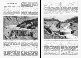 ROLES DES BARRAGES En Pays De MONTAGNE ( TORRENT De RIOU-BOURDOUX Et TORRENT DE VACHERES )  1885 - Alpes - Pays-de-Savoie