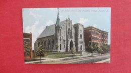 St John Church & Creighton College  Nebraska > Omaha Ref 2579 - Omaha