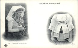 FOLKLORE -- LIMOUSIN -- Limousine En Barbichet - Autres & Non Classés