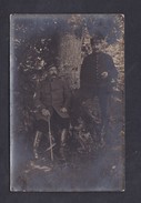 Carte Photo Adressée à Annette Deshayes Venette Par  Son Pere Militaire 17 17è Regiment Infanterie ? Guerre 14-18 - Venette