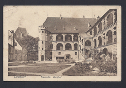 LANDSHUT BURG BURGHOF KGL SCHLOSS BAYERN Nach SAARGEMÜND LOTHRINGEN  FELDPOST - Landshut