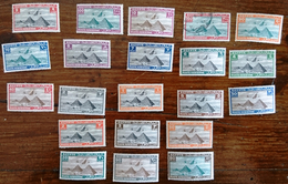 EGYPTE Avions, Avion, Airplane. Yvert PA N° 5/23. * Et ** Et Oblitere, . MNH And MLH - Vliegtuigen