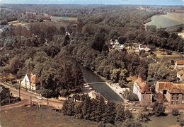 78-SAINT-ARNOULT-EN-YVELINE- LA PISCINE AVEC AU FOND LE CAMPING , VUE PANORAMIQUE - St. Arnoult En Yvelines