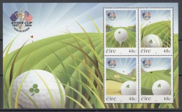 Ireland - 2006 Ryder Cup Golf Tournament Block MNH__(TH-13943) - Blocks & Sheetlets