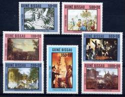 GUINEE-BISSAU 1989, PHILEXFRANCE ´89, BICENTENAIRE REVOLUTION FRANCAISE, 7 Valeurs, NEUFS. R738 - Franz. Revolution