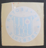 FK LEOTAR TREBINJE, BOSNIA  FOOTBALL CLUB, SOCCER / FUTBOL / CALCIO, OLD LABEL, STICKER, ETIQUETTE - Habillement, Souvenirs & Autres