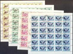 TRIESTE B - SLOVENIA - ISTRIA - CAR  RACE Set In ORGINAL. SHEET - Used  FIRST DAY - 1953 - Mint/hinged