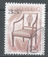 Hungary 2003. Scott #3822 (U) Antique Furniture, Armchair, 18th Cent. - Gebraucht