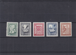 Islande - Yvert 245 / 47 ** - MNH - Vieux Manuscrits - Plumes - Bougies - Valeur 50 Euros - Nuevos