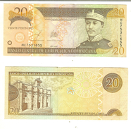Repubblica Dominicana: 20 Pesos Oro Emissione 2003 - República Dominicana