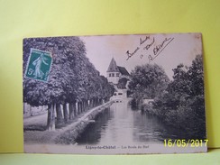 LIGNY-LE-CHATEL (YONNE) LES BORDS DU BIEF. - Ligny Le Chatel