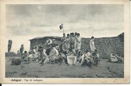 C87 - ETIOPIA - ADIGRAT - TIPI DI INDIGINI - F.P. VIAGGIATA 1936 - Etiopía