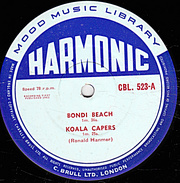 78 Tours Microsillon  - CHARLES BRULL LTD - état Tb - BONDIBEACH - KOALA CAPERS - FAIRGROUND ORGAN - FAIRGROUND FROLIC - Special Formats