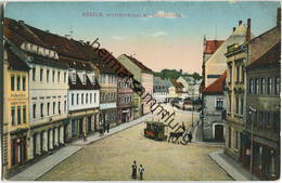 Döbeln - Ritterstraße - Straßenbahn - Döbeln