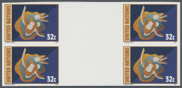 Thematik: Malerei, Maler / Painting, Painters: 1996, UN New York. Imperforate Gutter Double Pair For The 32c Value Of Th - Other & Unclassified