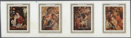 Thematik: Malerei, Maler / Painting, Painters: 1981, Cook Islands, CHRISTMAS, Paintings By Rubens: Virgin With Child, Co - Other & Unclassified