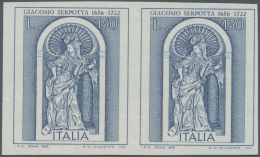 Thematik: Malerei, Maler / Painting, Painters: 1976, Italy. Imperforate Proof Pair For The 150 L Value Of The Paintings - Other & Unclassified