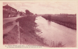 Basse-Indre - Le Bras Du Mastro, à Gauche Les Bureaux Des Forges Et à Droite à L'horizon La Loire - Basse-Indre