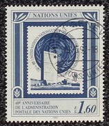 NATIONS-UNIES - Genève - YT N°215 - APNU / Administration Postale - 1991 - Oblitéré - Usati