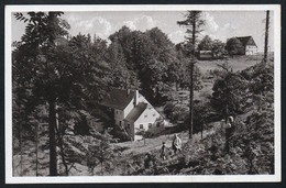 A4173 - Alte Ansichtskarte - Gasthaus Hüttstadtmühle Bei Ansprung Amt Zöblitz - Paul Knäbchen - TOP - Marienberg