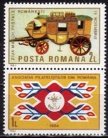 ROUMANIE Automobiles, Voitures, Cars, Coches, Yvert N°3541/42 ** MNH. - Autos