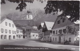 Sommerfrische GRÖBMING, 778 M, Mit Kammspitze, 2141, Stmk. - Gasthof Steiher - Voiture - Carte Glacée - Gröbming