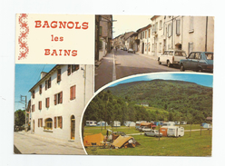 48 Lozere - Bagnols Les Bains Camping Rue Multi Vues - Other & Unclassified