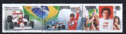 BRESIL, SENNA , Automobiles, Pilotes De Courses.Yvert N° 2213A. ** MNH Neuf Sans Charniere - Voitures