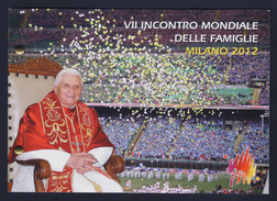 2012 VATICANO "INCONTRO CON LE FAMIGLIE MILANO 2012" 2 EURO COMMEMORATIVO FDC (BUSTA FILATELICO-NUMISMATICA) - Vatikan