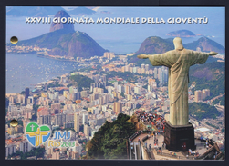 2013 VATICANO "GIORNATA DELLA GIOVENTU' - RIO DE JANEIRO" 2 EURO COMMEMORATIVO FDC (BUSTA FILATELICO-NUMISMATICA) - Vatikan