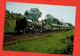 94 Villiers Sur Marne Chemin De Fer Locomotive Mountain Est 241 En Tete Express 402 Troyes Paris Est - Eisenbahnverkehr