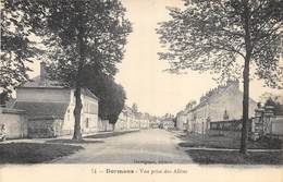 CPA 51 DORMANS VUE PRISE DES ALLEES - Dormans