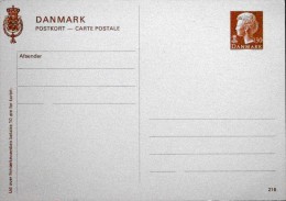 Denmark Postkort EB 139  Nr.218  ( Lot 397 ) - Interi Postali