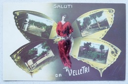 VELLETRI - CARTOLINA INVITO PRESENTAZIONE LIBRO SALUTI DA VELLETRI - Velletri