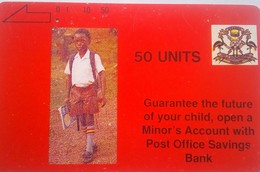 Uganda 50 Units Tamura " Schoolboy " - Uganda