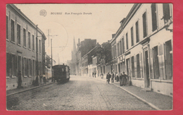 Boussu - Rue François Dorzée - TRAM , Belle Animation - 1920 ( Voir Verso ) - Boussu