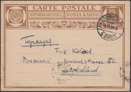 URSS 1929. Entier Postal Timbré 7 Kop. Soldat, Carte Trilingue Français-russe-Esperanto. De Leningrad - ...-1949