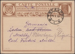 URSS 1929. Entier Postal Timbré 7 Kop. Soldat, Carte Trilingue Français-russe-Esperanto. De Taganrog (Та&#x4 - ...-1949