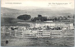 FOLKLORE  -- AVEYRON --  L'Aveyron Pitoresque - Une Vacherie Au Parc - Other & Unclassified