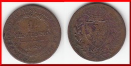 **** ITALIE SARDAIGNE - ITALIA SARDINIA - 1 CENTESIMO 1826 P CARLO FELICE **** EN ACHAT IMMEDIAT !!! - Piemonte-Sardegna, Savoia Italiana