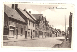 LANGEMARK - Zonnebekestraat - Ed. M.A.E. De Gruyter, Brugge - De Keyser-Moeyaert, Langemark - Langemark-Poelkapelle