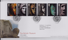 GREAT BRITAIN 2480/85 -  FDC - British Museum - 2001-2010 Em. Décimales