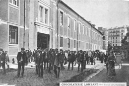 75-PARIS 13e- CHOCOLATERIE LOMBART, SORTIE DES HOMMES - Arrondissement: 13