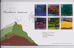 GREAT BRITAIN 2533/38 -  FDC - Northern Ireland - 2001-2010 Decimal Issues