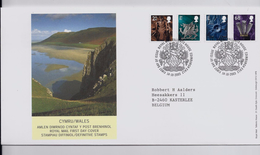 GREAT BRITAIN 2498/2501 -  FDC - Serie Courante - 2001-10 Ediciones Decimales