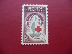 TIMBRE    POLYNESIE   N  24      COTE  15,50  EUROS  NEUF  LUXE** - Unused Stamps