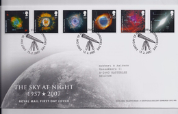 GREAT BRITAIN 2847/52  -  FDC  -  Astronomie - 2001-2010 Decimal Issues